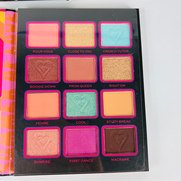 The Simpsons x Revolution Summer of Love Eyeshadow Palette 12 Shades NIB - Picture 7 of 9
